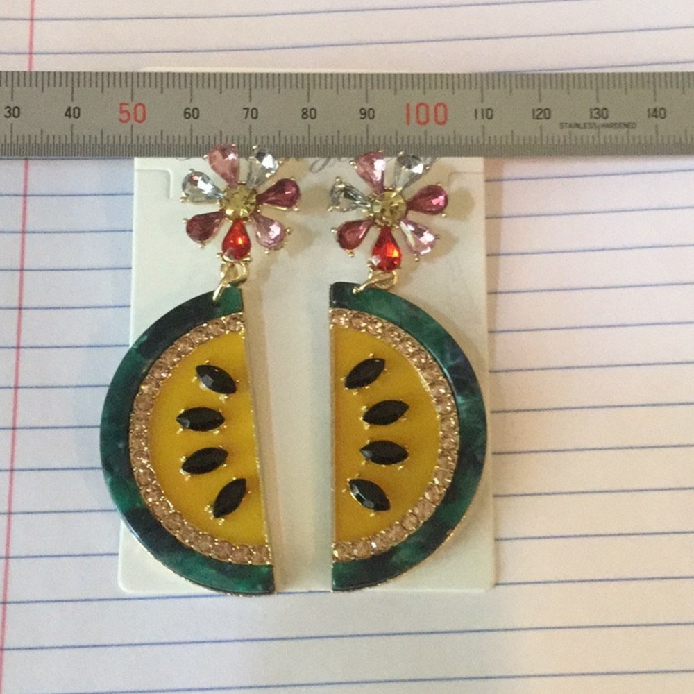 New watermelon Earrings